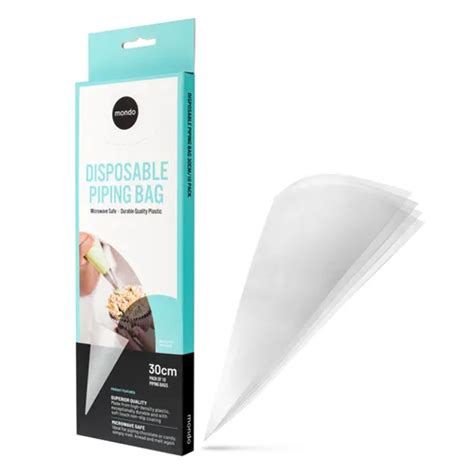 Disposable Piping Bags 30cm 10 Pack Padstow Food Service Distributors