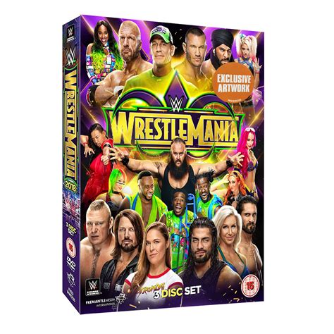 Buy Wrestlemania 33 On Dvd Or Blu Ray Wwe Home Video Official Store