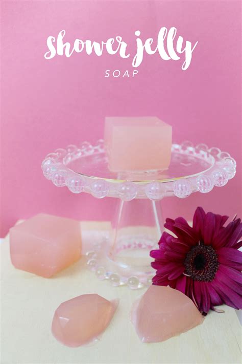 Diy Shower Jelly Soap The Deans List Blog Shower Jellies Jelly Soap Shower Jellies Diy