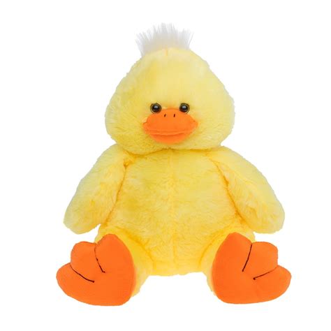 Cuddly Soft 16 Inch Stuffed Yellow Plush Duckwe Stuff Emyou Love