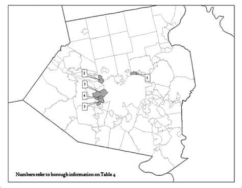 Allegheny County Pennsylvania Showing Municipalities Canvassed By The