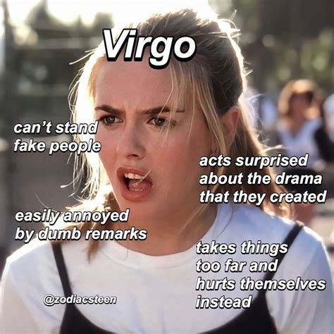 Pin By 𝘑 On Horoscope’s Horoscope Signs Virgo Virgo Memes Virgo Horoscope