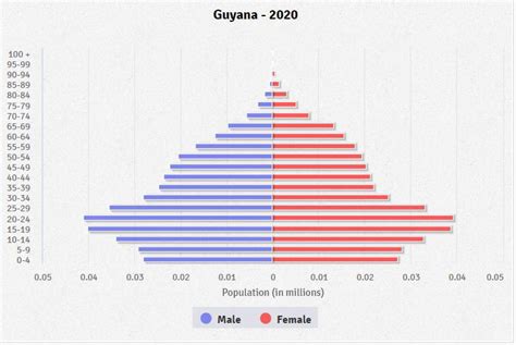 Guyana Age Structure Demographics