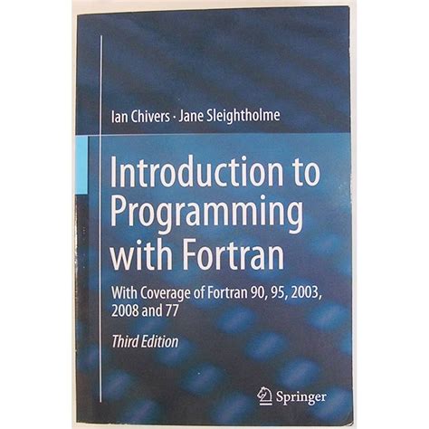 Introduction To Fortran Programming Kcaweb
