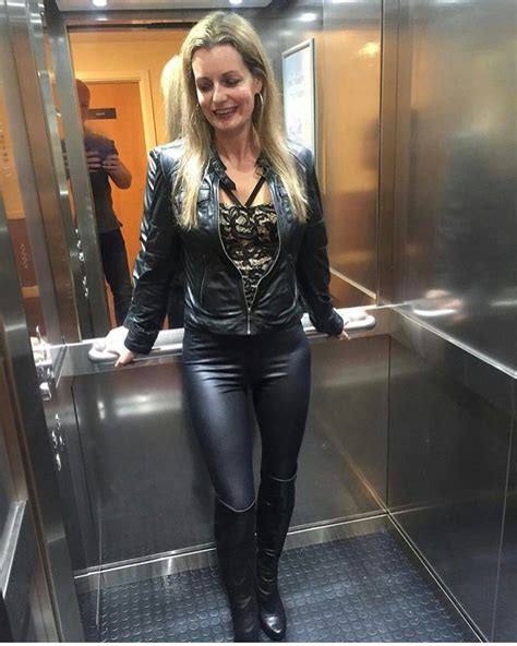 milf leather outfit free sex pics