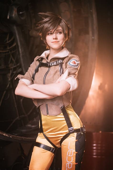 Overwatch S Tracer Cosplay By Shirogane