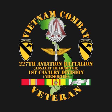 Vietnam Combat Cavalry Veteran W 227th Aviation Bn 1st Cav Div By