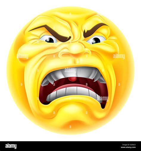 Emoticons Angry Hi Res Stock Photography And Images Alamy
