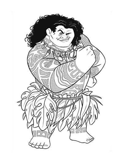 This moana coloring pages article contains affiliate links. 59 Moana Coloring Pages (March 2020)...Maui Coloring Pages ...