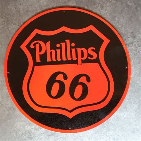 Phillips 66 Zwaar Metalen Bord American Sale Shop