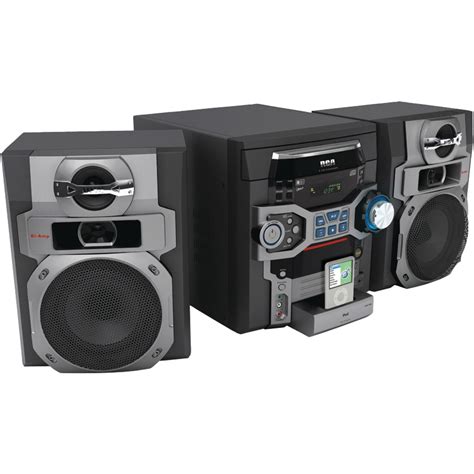 RCA RS2767IF | 300-Watt 5-Disc CD Audio System with iPod(R) Dock