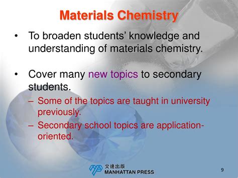 Ppt Main Points Of Study In Materials Chemistry And Related It