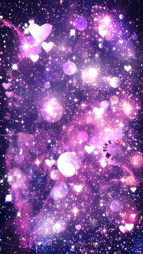 Purple Galaxy Glitter Wallpapers Top Free Purple Galaxy Glitter