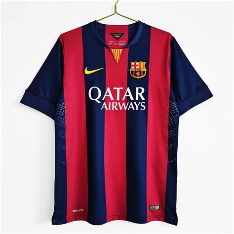 Retro Barcelona 201415 Home Soccer Jersey