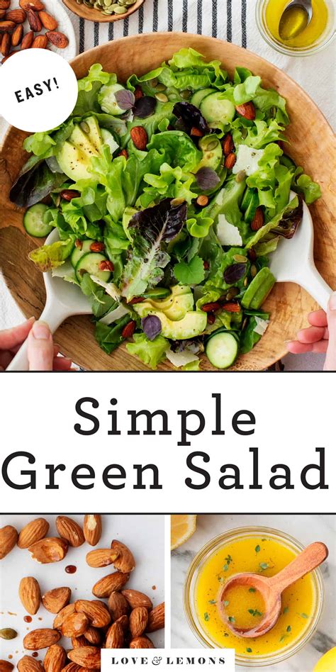 Simple Green Salad Recipe Love And Lemons