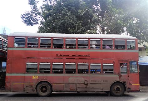 Hemant Autoclickz Mumbais Iconic Ashok Leyland Bs2 Double Decker Bus
