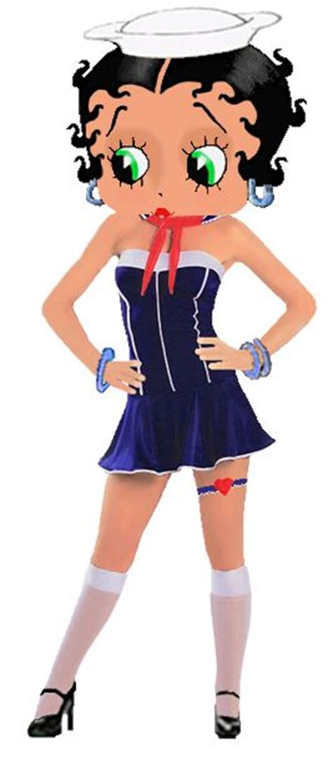 Sailor Blue Photo By Khunpaulsak Photobucket Black Betty Boop Betty Boop Cartoon Betty Boop