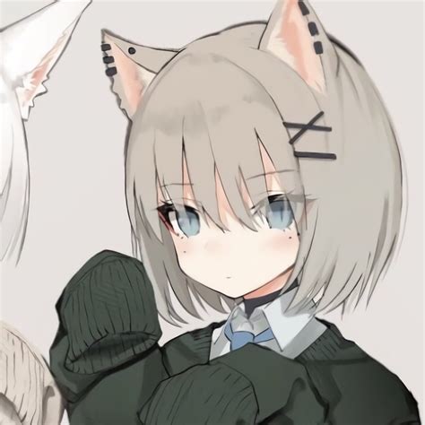 Anime Pfp Neko Matching Pfp Pt 1 On We Heart It It Might Be A Funny