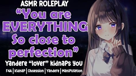 Sweet Yandere Kidnaps For Love 🔪 F4a Gentle Dominant Manipulation