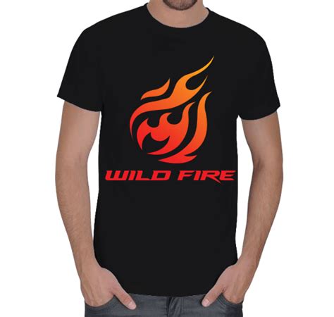 Wild Fire T Shirt Erkek Tişört Erkek Tişört Tasarımları Tisho Tisho Dükkan