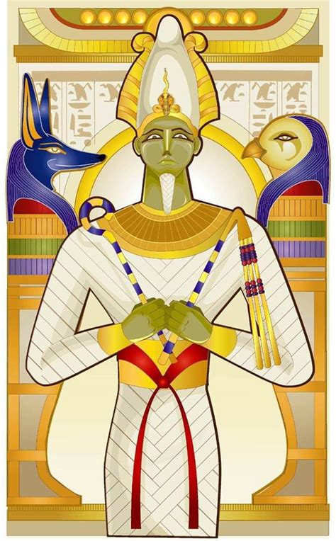 Osiris Egyptian Deity Egyptian Art Egyptian Gods