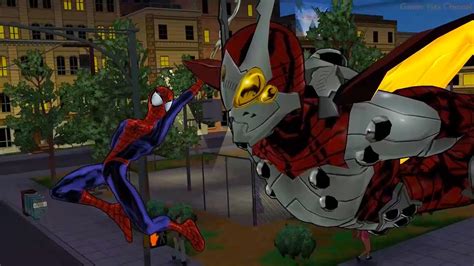Ultimate Spider Man 2005 Spider Man Vs Beetle Youtube
