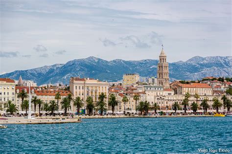 Curtindo a turística cidade de Split na Croácia