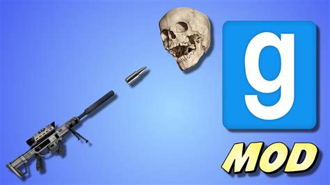 Garrys Mod Skull Smasher Sniper Mod Showcase Youtube