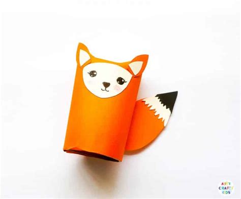 Toilet Paper Roll Fox Craft Arty Crafty Kids