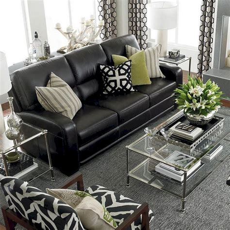 10 Modern Leather Sofa Living Room Ideas