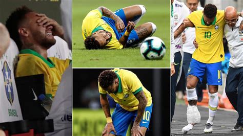 Las Imágenes De La Lesión De Neymar Que Le Deja Fuera De La Copa