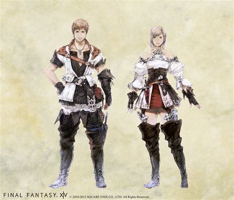 Square Enix Reveals New Character Concept Art For Final Fantasy Xiv 20