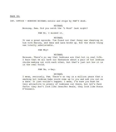 Screenwriting Template For Word For Your Needs