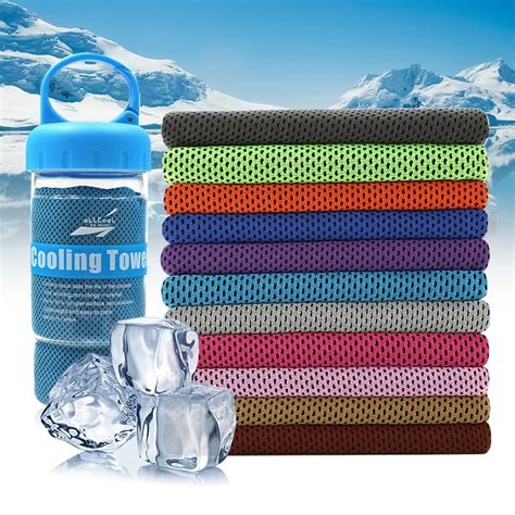New Sport Cooling Towel With Towel Bottle Utility Enduring Instant Ice
