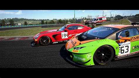 Assetto Corsa Competizione Career Race Hungaroring Amg Gt Youtube