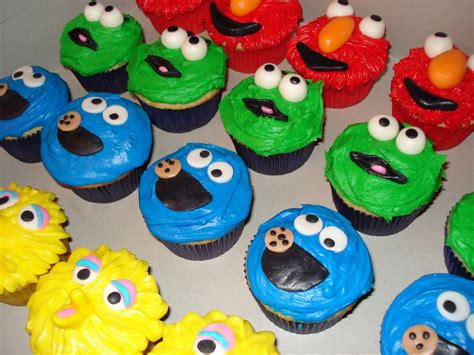 The Great Cupcake Experiment Sesame Street Cupcakes