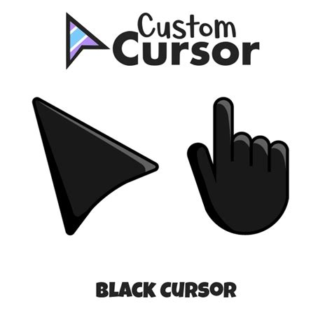 Black Cursor Custom Cursor