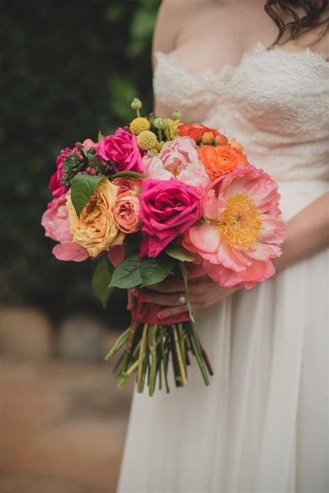 Hot Pink Bouquet Photo By Next To Me Studios