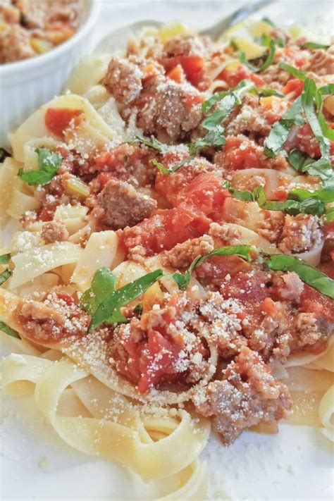 Delicious Gluten Free Turkey Bolognese Fork Freedom