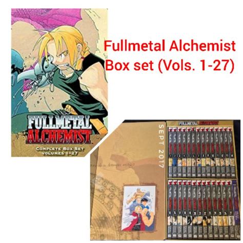 Fullmetal Alchemist Manga Box Set On Hand Shopee Philippines