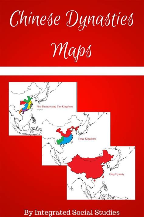 Chinese Dynasties Maps Chinese Dynasties Study History Social Studies