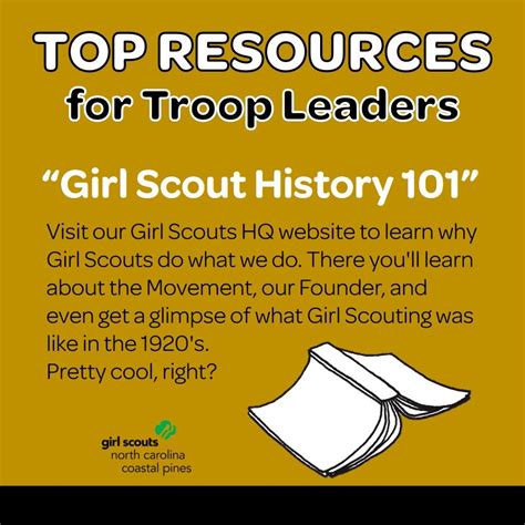 Girl Scouts Our History Girl Scout Activities Girl Scout Leader Girl Scout Troop