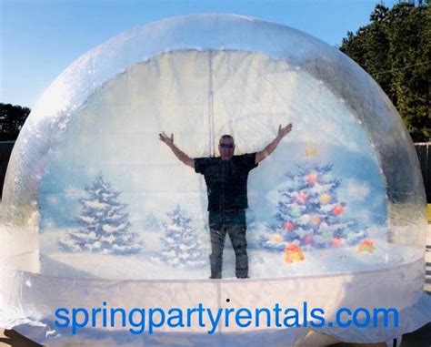 Giant Human Snow Globe Rental Houston Spring Party Rentals Houston Tx