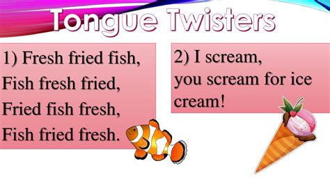 Tongue Twister Online Presentation