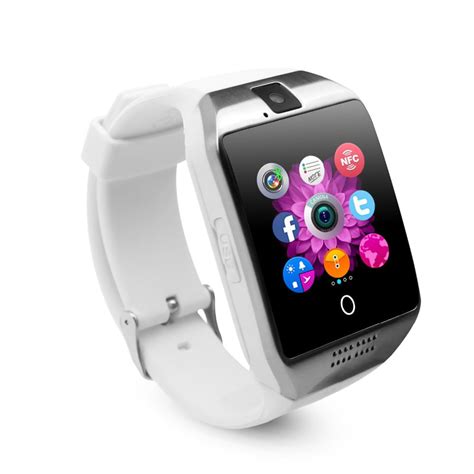 White Bluetooth Smart Wrist Watch Phone Mate For Android Samsung Htc Lg