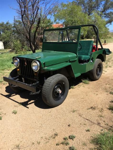 1945 Willys M38 Jeep Restored Mc Cj2a Military Jeep 1952 For Sale Photos Technical