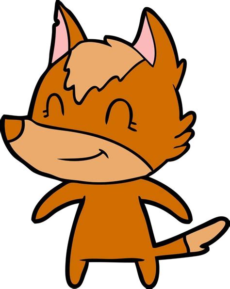 Fox Cartoon Character 12364990 Vector Art At Vecteezy