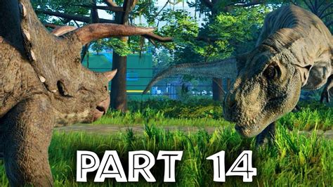 Jurassic World Evolution Gameplay Walkthrough Part 14 What Dinosaurs Get On Youtube