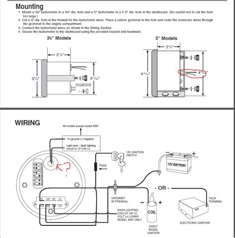 Voltage, ground, solitary component, and buttons. Autometer Tach Wiring Diagram | Free Wiring Diagram
