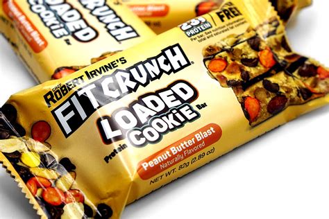 Fit Crunch Cookie Bar Review Delicious Inclusions Have Trouble Shining